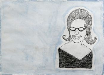 Glasses and Teeth (Detail of High School Hair)