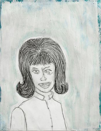 Extra Eye (Detail of High School Hair)