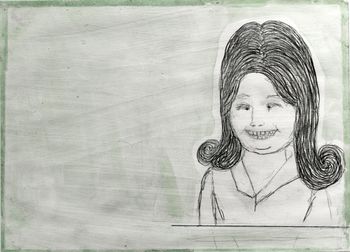 Crosse Eyed (Detail of High School Hair)