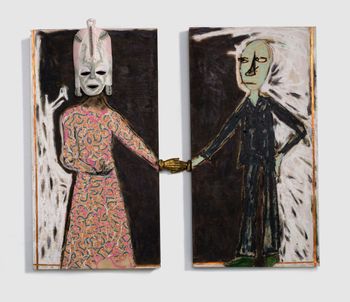 Wedding Portrait (after Van Eyk)